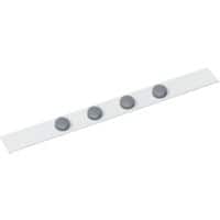 Maul Magnetband Metall Weiß 1.000 x 50 mm