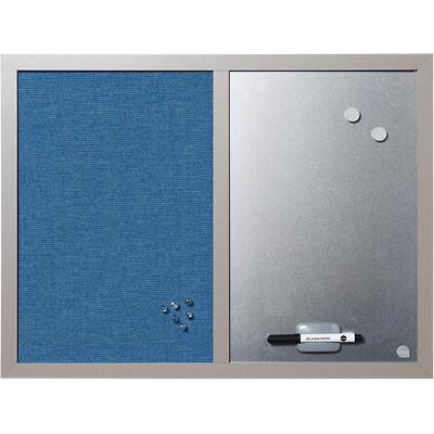 Bi-Office Kombitafel Pin/Magnetisch Blue Bells/MX04429608 blau silber
