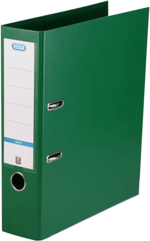 ELBA Smart Pro+ Ordner Breit DIN A4 80 mm Grün 2 Ringe Kunststoff