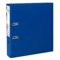 Exacompta PremTouch Ordner A4 Maxi 80 mm Dunkelblau 2 Ringe Pappkarton, PP (Polypropylen) Glatt Hochformat