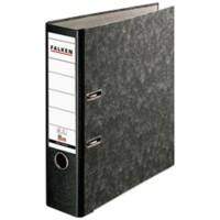 Falken Ordner 11286523 DIN A4 80 mm Schwarz 2 Ringe