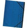 Falken Ordnungsmappen Colorspan DIN A4 12 Fächer Karton 355 g/m² Blau
