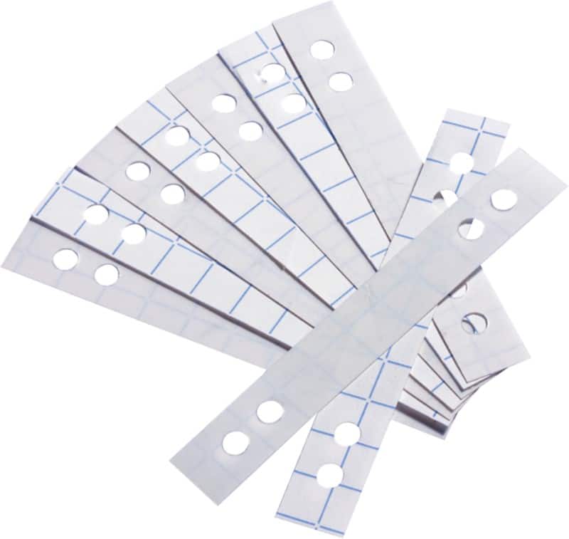 DURABLE Heftstreifen Transparent 50 Stück