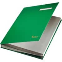 Bene Unterschriftenbücher 76400, grün, A4, 18 Fächer