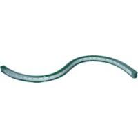 Rumold Kurvenlineal flexibel mit Teilung, Tuschekante, 821030, 30cm