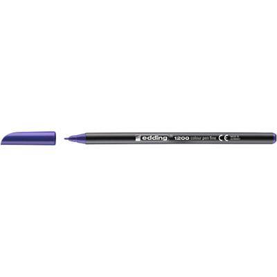 Edding Fasermaler 1200/4-1200008, Schreibfarbe violett
