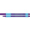 Schneider Kugelschreiber Slider Edge XB/152208, cyan/violett, Stärke XB, Schreibfarbe violett