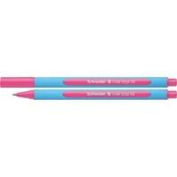 Schneider Kugelschreiber Slider Edge XB/152209, cyan/pink, Stärke XB, Schreibfarbe pink