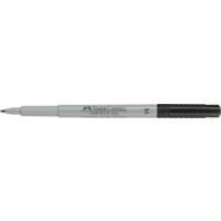 Faber-Castell Multimark Non-Permanent M/152699, schwarz, 1 mm (M)