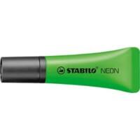 STABILO Neon Textmarker Grün Breit Keilspitze 2 - 5 mm
