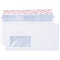 Elco Premium Briefumschläge Mit Fenster C6/5 229 (B) x 114 (H) mm Abziehstreifen Weiß 80 g/m² 500 Stück