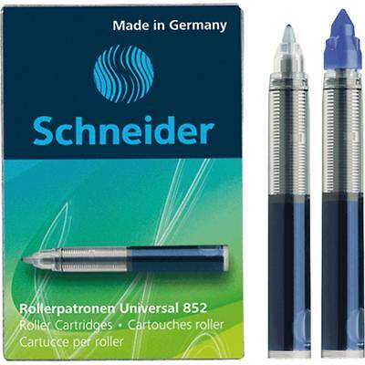 Schneider Rollerpatrone Universal 852 Blau 5 Stück