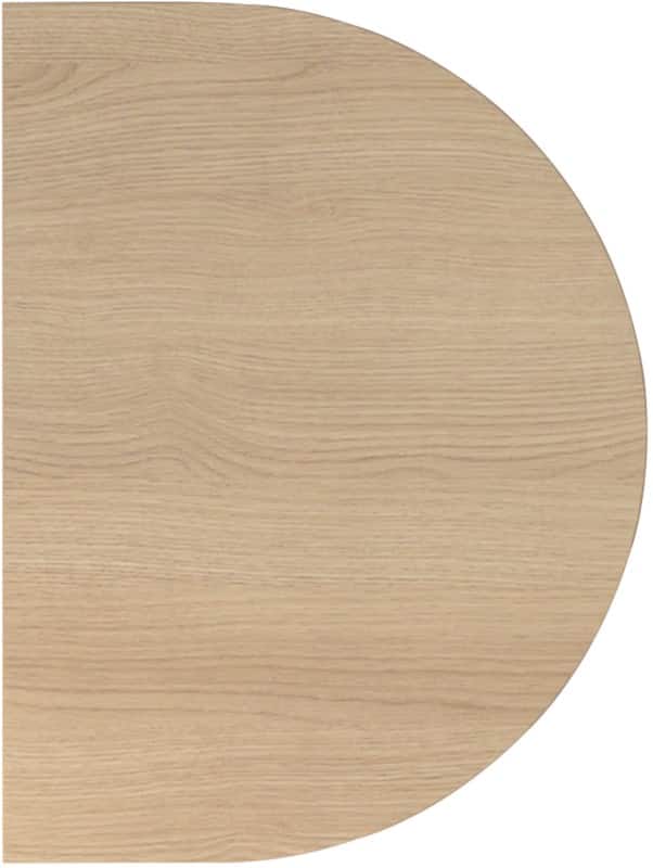 Hammerbacher Erweiterungsplatte VLA60 Eiche, Weiß 600 x 600 x 720 mm