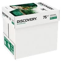 Discovery Eco-efficient Umweltfreundliches Kopier-/ Druckerpapier DIN A4 75 g/m² Weiß Quickbox mit 2500 Blatt