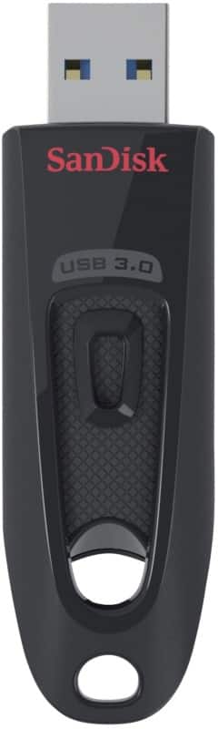 SanDisk USB 3.0 USB-Stick Ultra 64 GB Schwarz