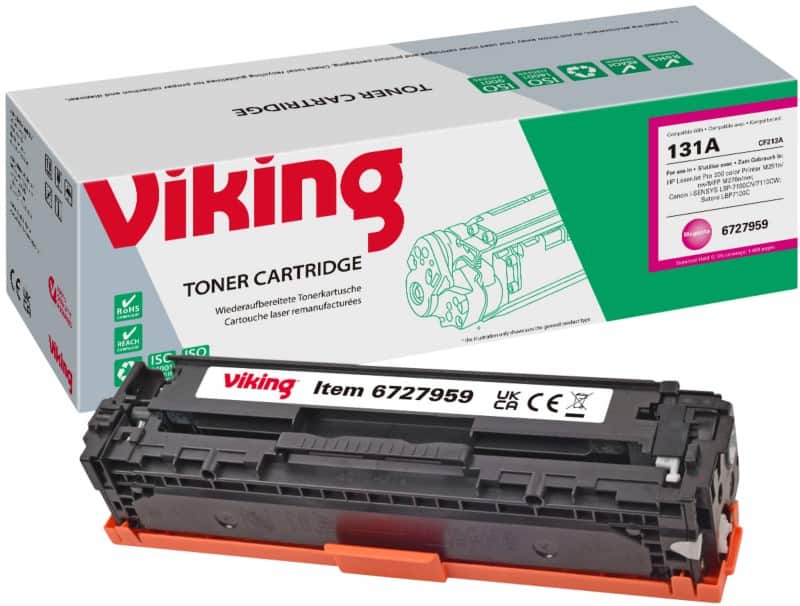 Viking 131A Kompatibel HP Tonerkartusche CF213A Magenta