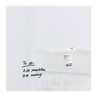 Sigel Artverum Glastafel Magnetisch Einseitig 100 (B) x 100 (H) cm Weiß