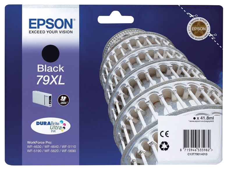 Epson 79XL Original Tintenpatrone C13T79014010 Schwarz
