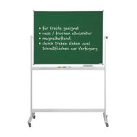 magnetoplan Kreidetafel Stahl Silber, grün, grau 150 x 100 cm