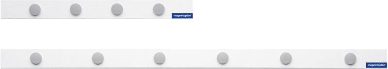 magnetoplan Magnetleiste 100 (B) x 0,05 (T) x 5 (H) cm Weiß