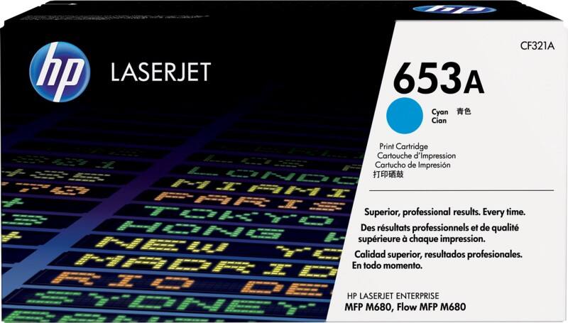 HP 653A Original Tonerkartusche CF321A Cyan