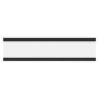 magnetoplan Magnete Schwarz, Weiß 10 Stück 60 x 15 mm