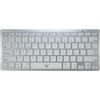 ewent Kabellose Ultradünne Bluetooth Tastatur EW3163 QWERTY US Weiß, Silber
