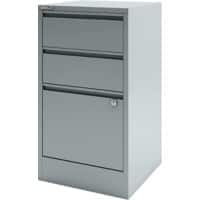 Bisley Home Hängeregistraturschrank Home 1 Schublade Silber 413 x 400 x 672 mm