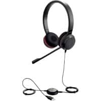 Jabra Evolve 30 II UC Stereo Kabelgebundenes Headset Schwarz