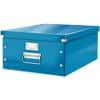 Leitz Click & Store WOW Aufbewahrungsbox DIN A3 Laminierte Hartpappe Blau 48,2 x 36,9 x 20 cm