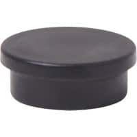 Viking Magnete Schwarz 1.1 kg Tragfähigkeit 20 mm 10 Stück