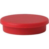 Viking Whiteboard-Magnete Rot 2 kg Tragfähigkeit 30 mm 10 Stück