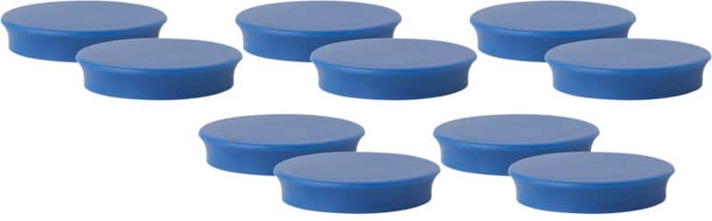 Viking Magnete Blau 2.2 kg Tragfähigkeit 40 mm 10 Stück