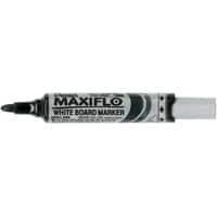 Pentel Maxiflo Whiteboard-Marker Schwarz Mittel Rundspitze 2- 6 mm