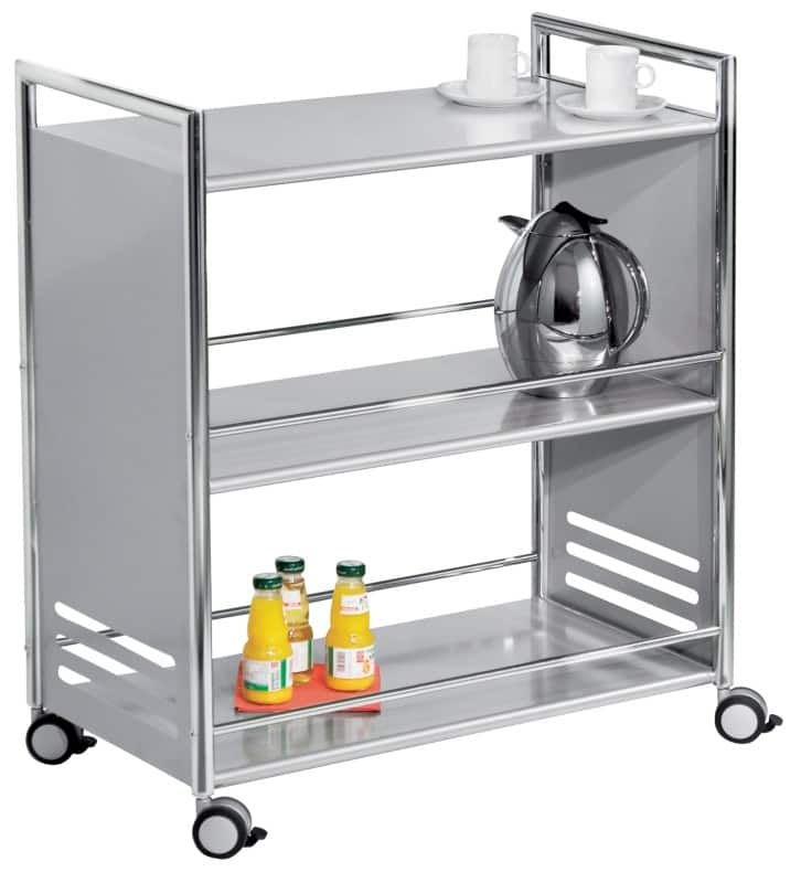 Kerkmann Artline 3371 Nicht Höhenverstellbar Servierwagen Stahl 700 x 400 x 840 mm