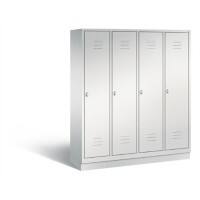 C+P Garderobenschrank S 2000 Classic Lichtgrau 1.590 x 500 x 1.800 mm