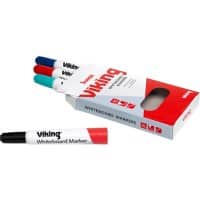 Niceday WBM2.5 Whiteboard Marker Mittel Rundspitze Farbig sortiert 4 Stück