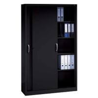 C+P Schiebetürenschrank 2000 Anthrazit 1.200 x 500 x 1.950 mm