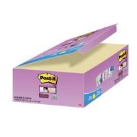 Post-it Super Sticky Notes Haftnotizen 47,6 x 47,6 mm Gelb 90 Blatt Vorteilspack 21 Blöcke + 3 GRATIS