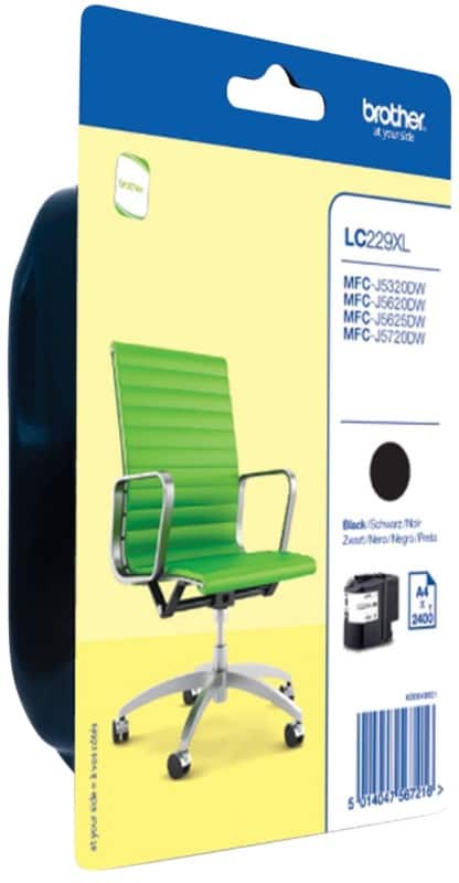 Brother LC229XLBK Original Tintenpatrone Schwarz