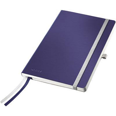 Leitz Style A5 Fallgebunden Titanblau Soft Cover Notizbuch Liniert 80 Blatt