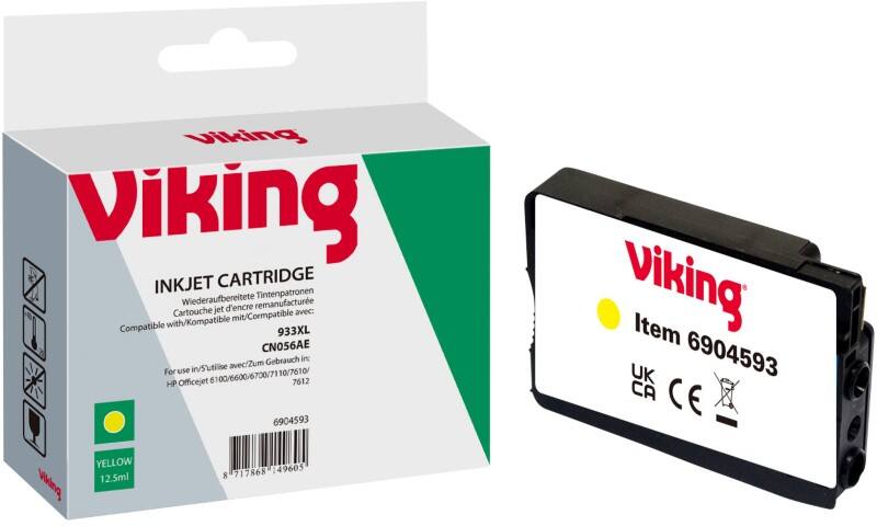 Viking 933XL Kompatibel HP Tintenpatrone CN056A Gelb