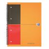 OXFORD International Notizbuch DIN A4 Liniert Spiralbindung Pappe Orange Perforiert 160 Seiten 5 Stück à 80 Blatt