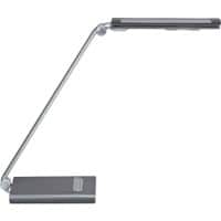 Maul MAULpure Schreibtischlampe LED (dimmbar) Silber Steckdose 130 x 265 x 465 mm