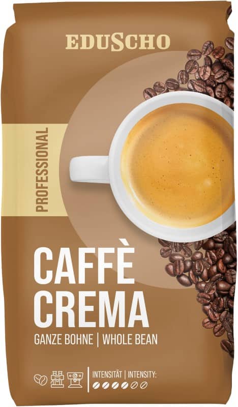 Eduscho kaffee crema kaffeebohnen bohnen vollmundig 1 kg