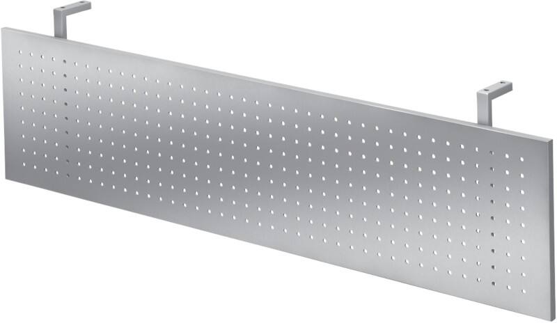 Hammerbacher Sichtblende Matrix Silber 800 x 1.400 mm