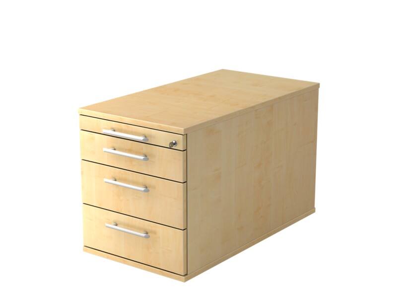 Hammerbacher Rollcontainer TC30 RE Holz Ahorn 42,8 x 80 x 51,2 cm