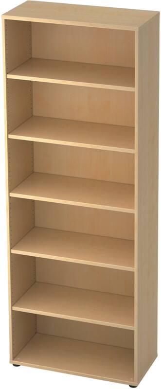 Hammerbacher Melaminharzbeschichtete Spanplatte Regal 800 x 400 x 2.156 mm Braun