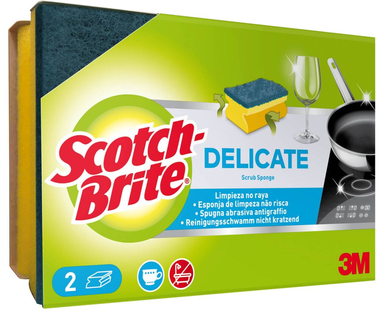 Scotch-Brite Schwamm Universal 2 Stück