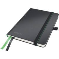 Leitz Notizbuch Complete Schwarz Kariert DIN A6   80 Blatt
